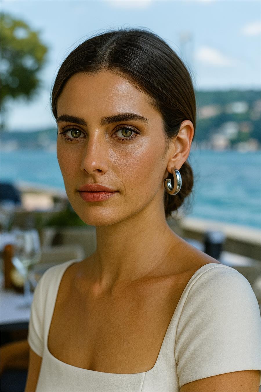 Sierra Silver Halka Küpe